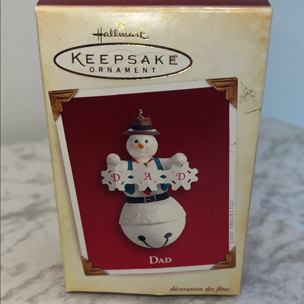Hallmark Keepsake Ornament - Snowman with Bell and Hat